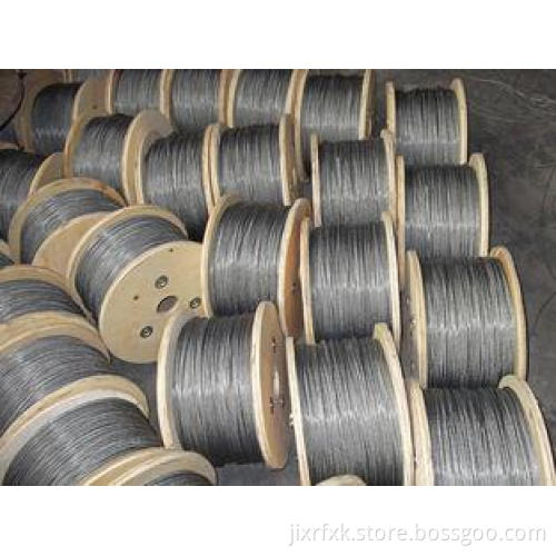 Dia 3mm ASTM Wire Rope 1960MPA , 7x7 Stainless Steel Wire R